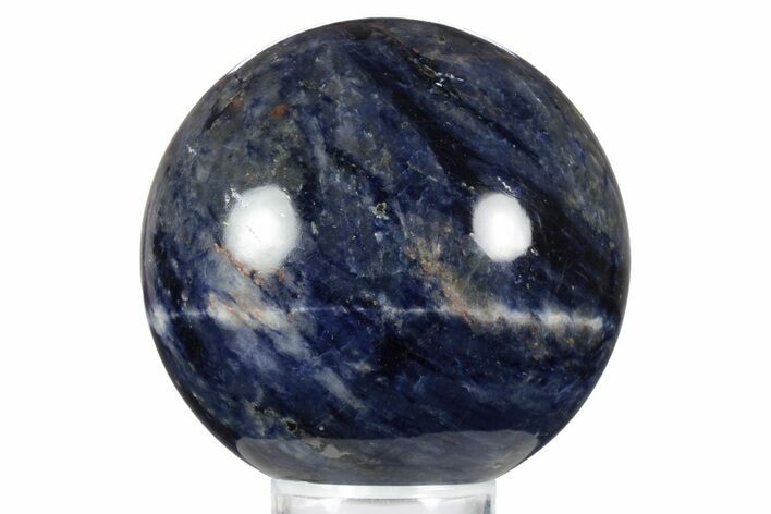 Deep Blue, Polished Sodalite Sphere #241724